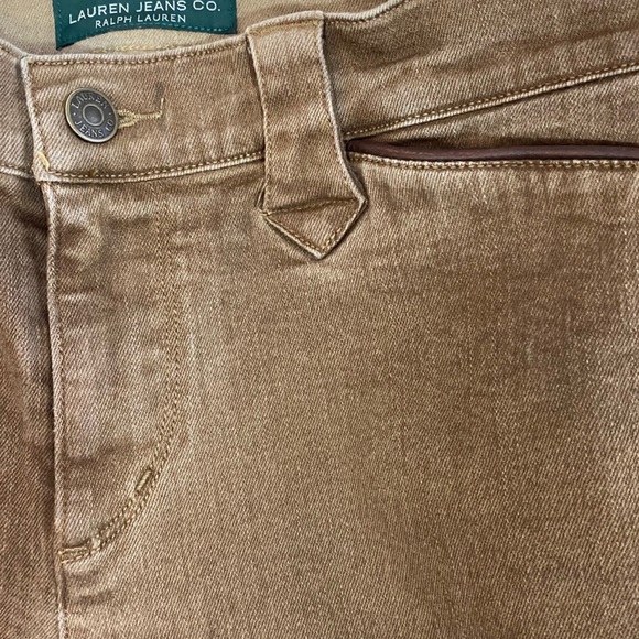 Ralph Lauren Jeans Brown Size 6 - Picture 2 of 5